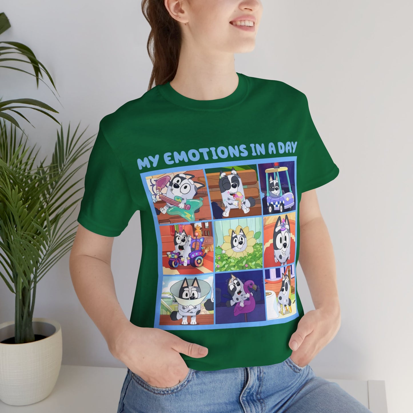 My Emotions in a Day Short Sleeve Tee