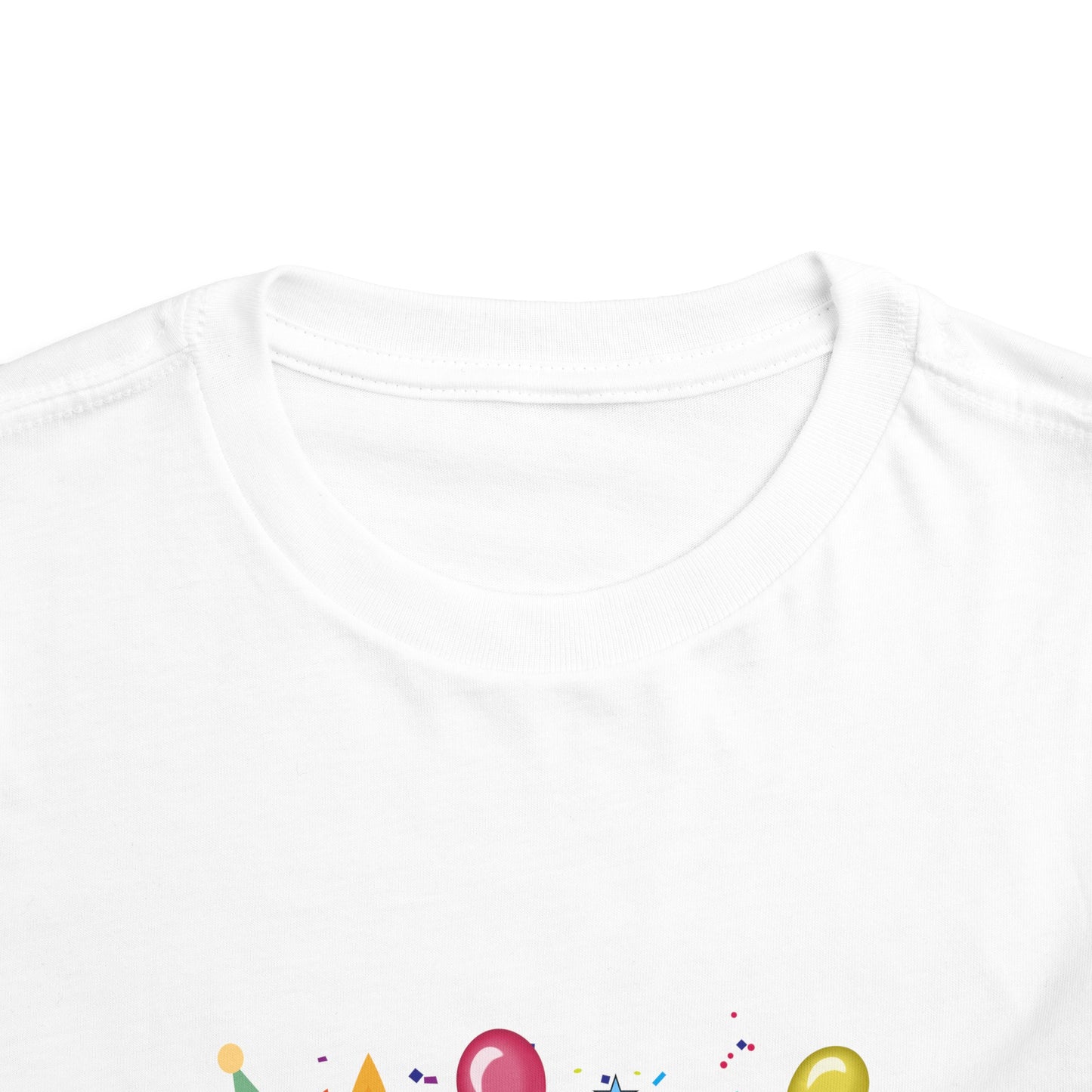 2nd Birthday Toddler Short Sleeve Tee
