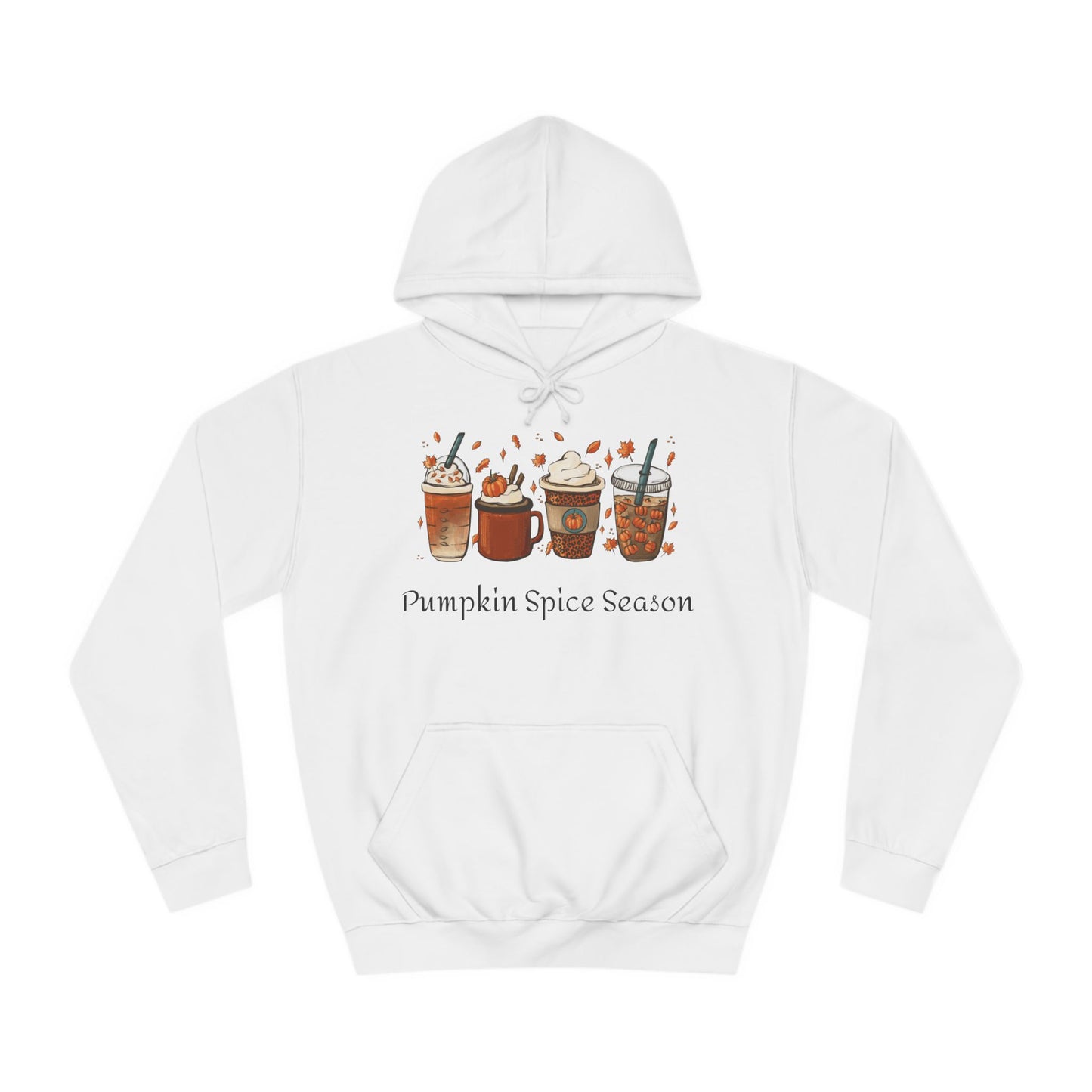 Pumpkin Spice Season College Hoodie