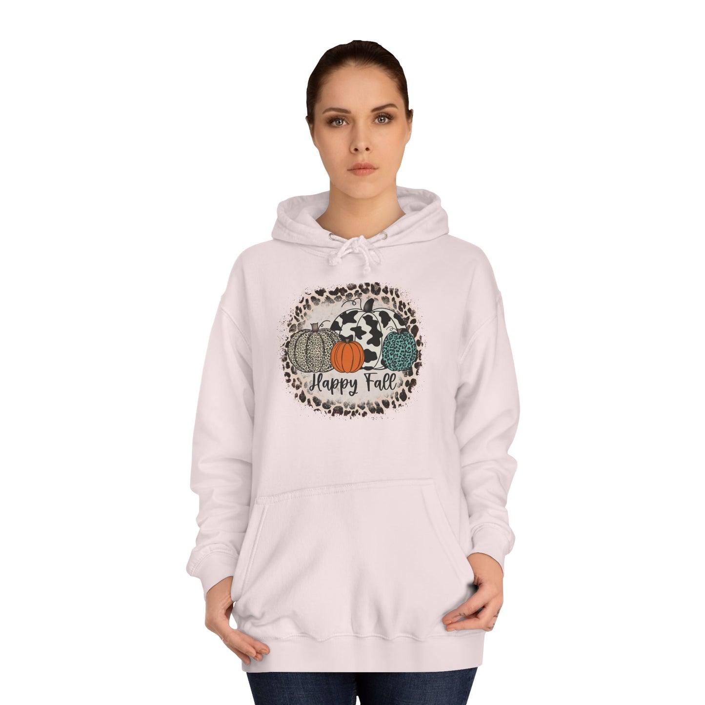 Happy Fall College Hoodie