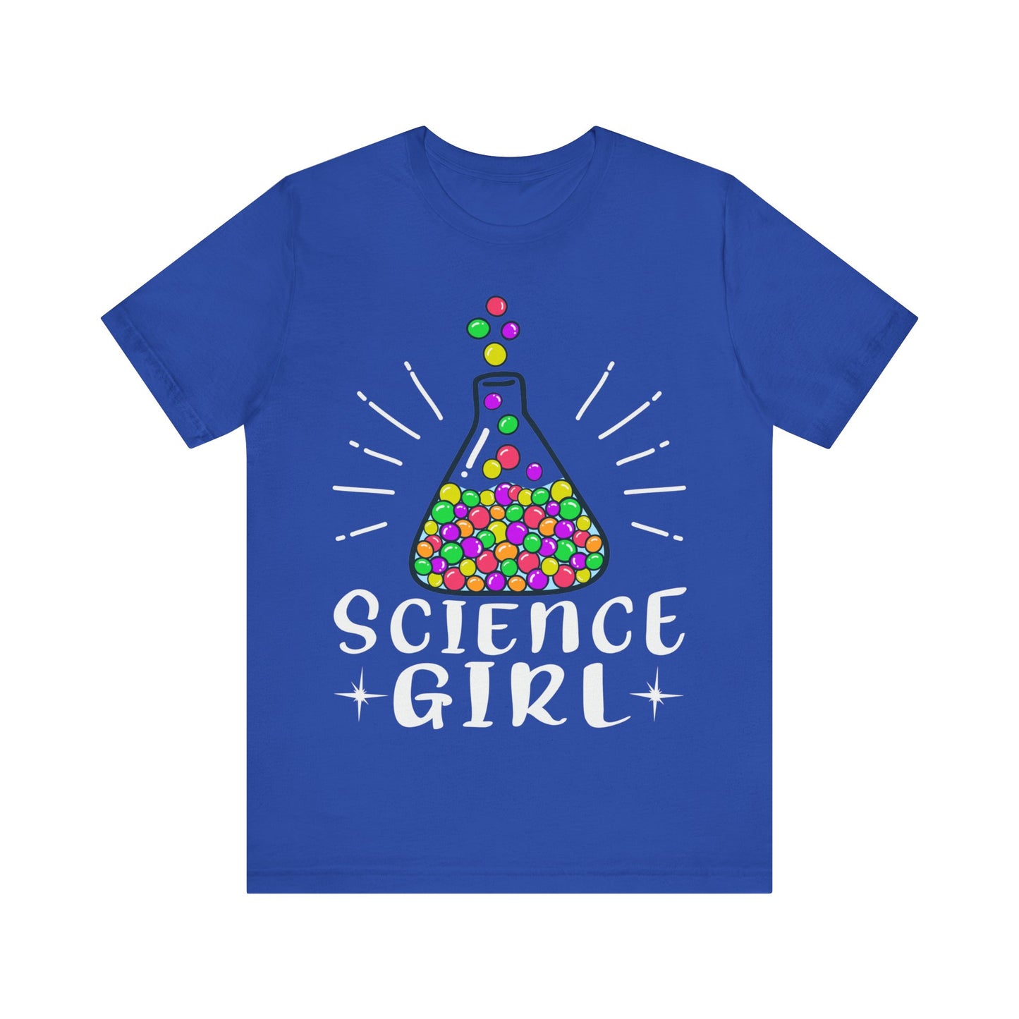 Science Girl Jersey Short Sleeve Tee