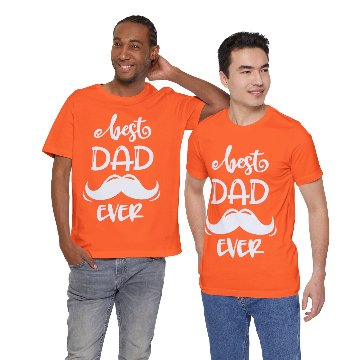 Best Dad Ever Jersey Short Sleeve Tee