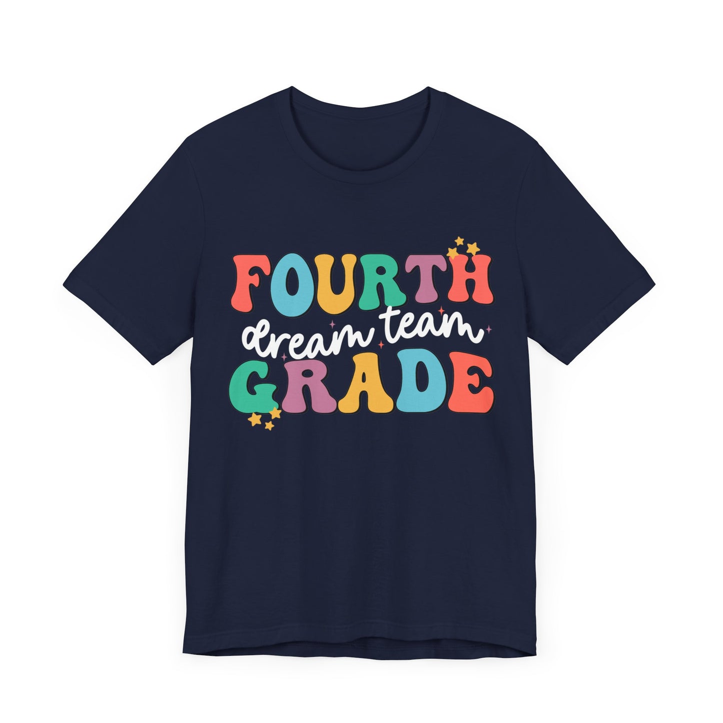 Fourth Grade Dream Team Jersey Short Sleeve Tee