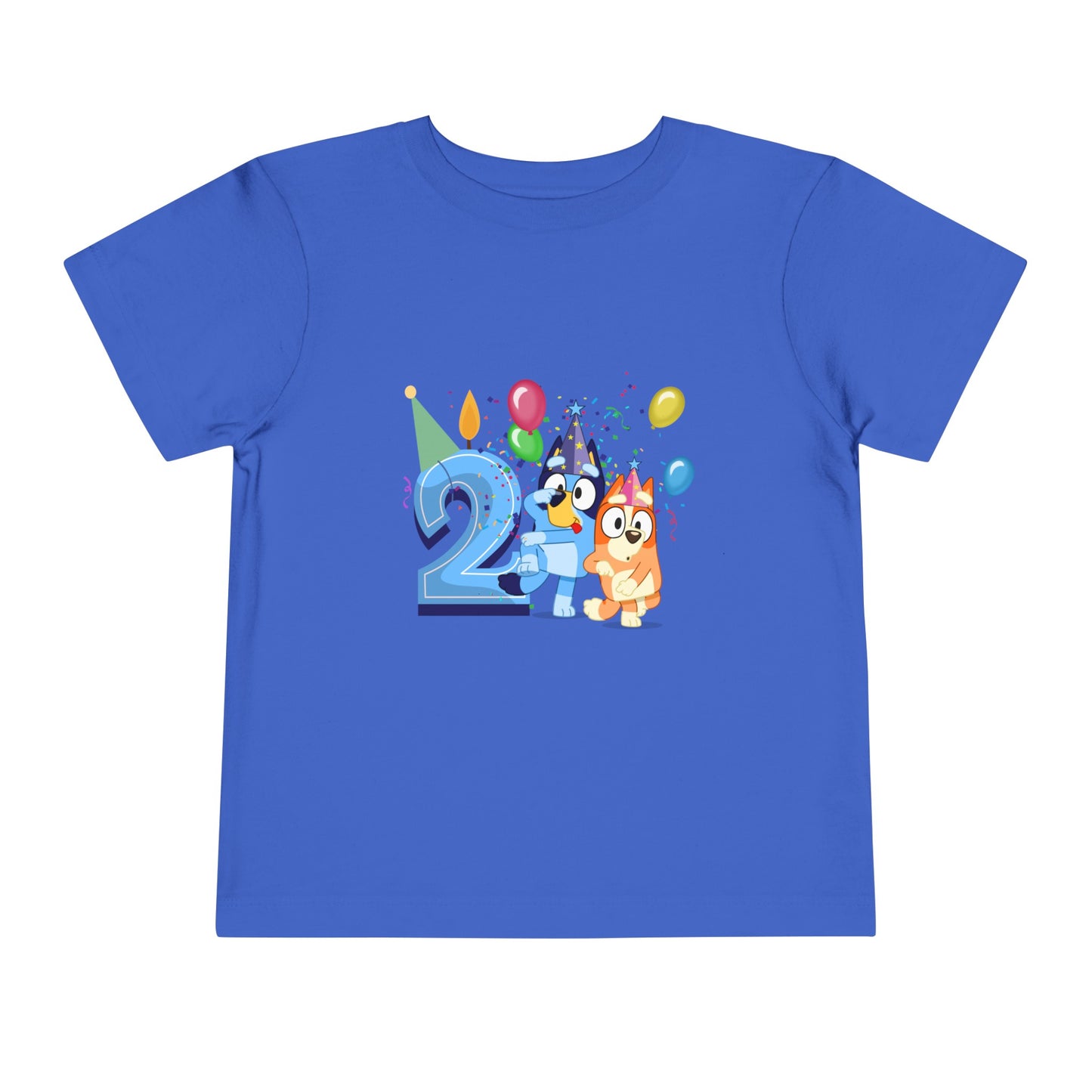 2nd Birthday Toddler Short Sleeve Tee