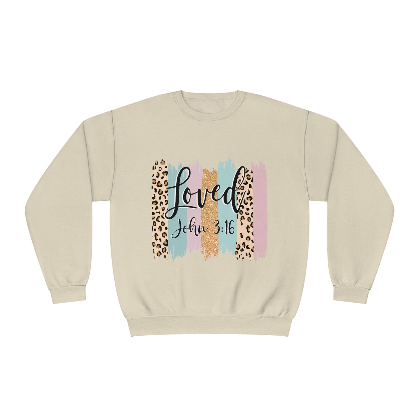 Loved John 3:16 Crewneck Sweatshirt