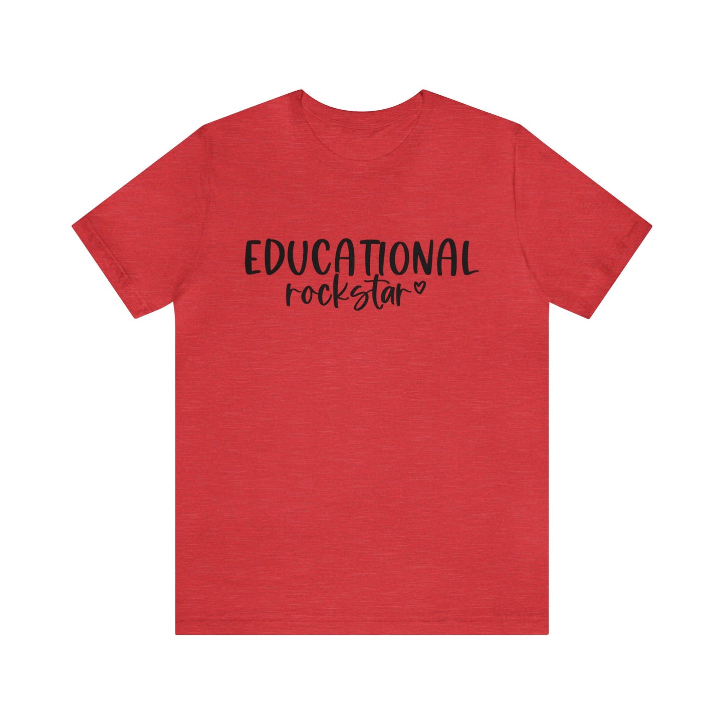 Educational rockstar Short sleeve Tshirt
