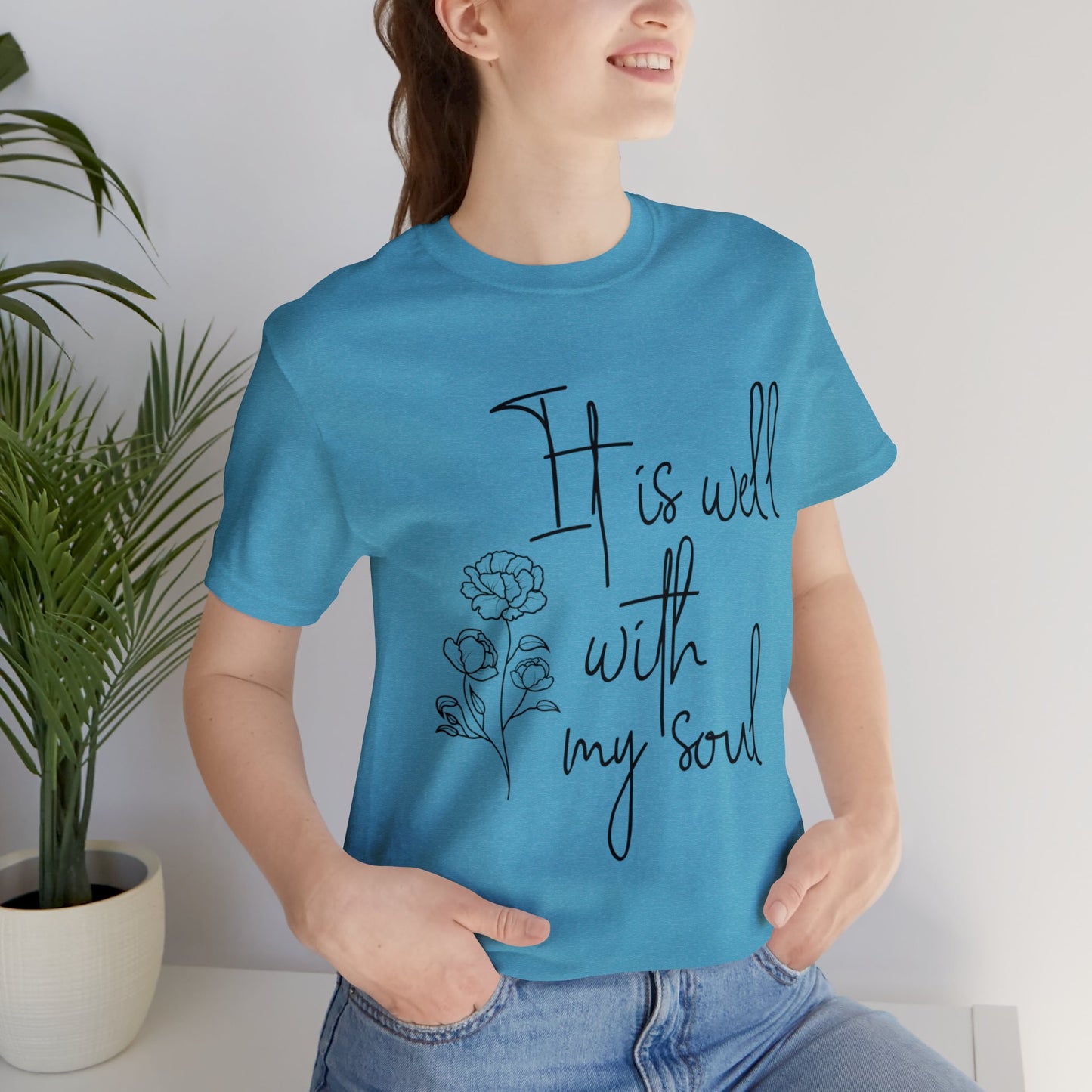 It is well with my soul Short sleeve Tshirt