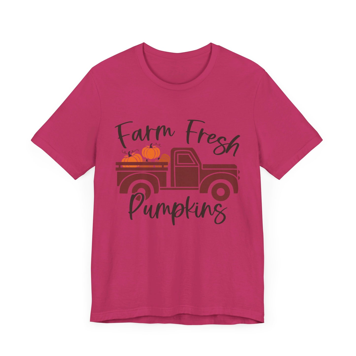 Farm Fresh Pumpkins Jersey Short Sleeve Tee