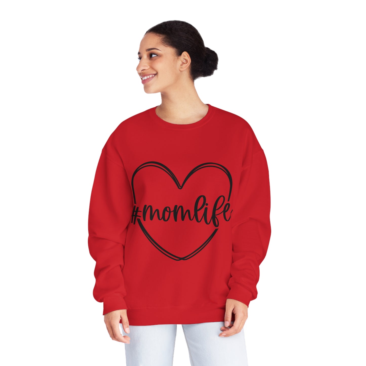 #Momlife Crewneck Sweatshirt