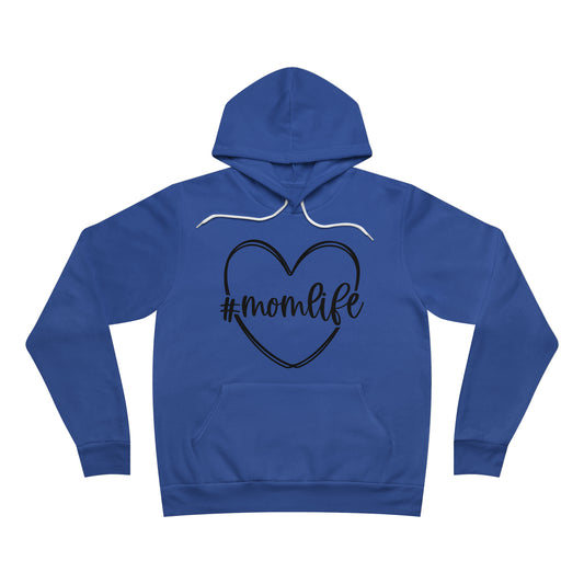 #Momlife Fleece Pullover Hoodie