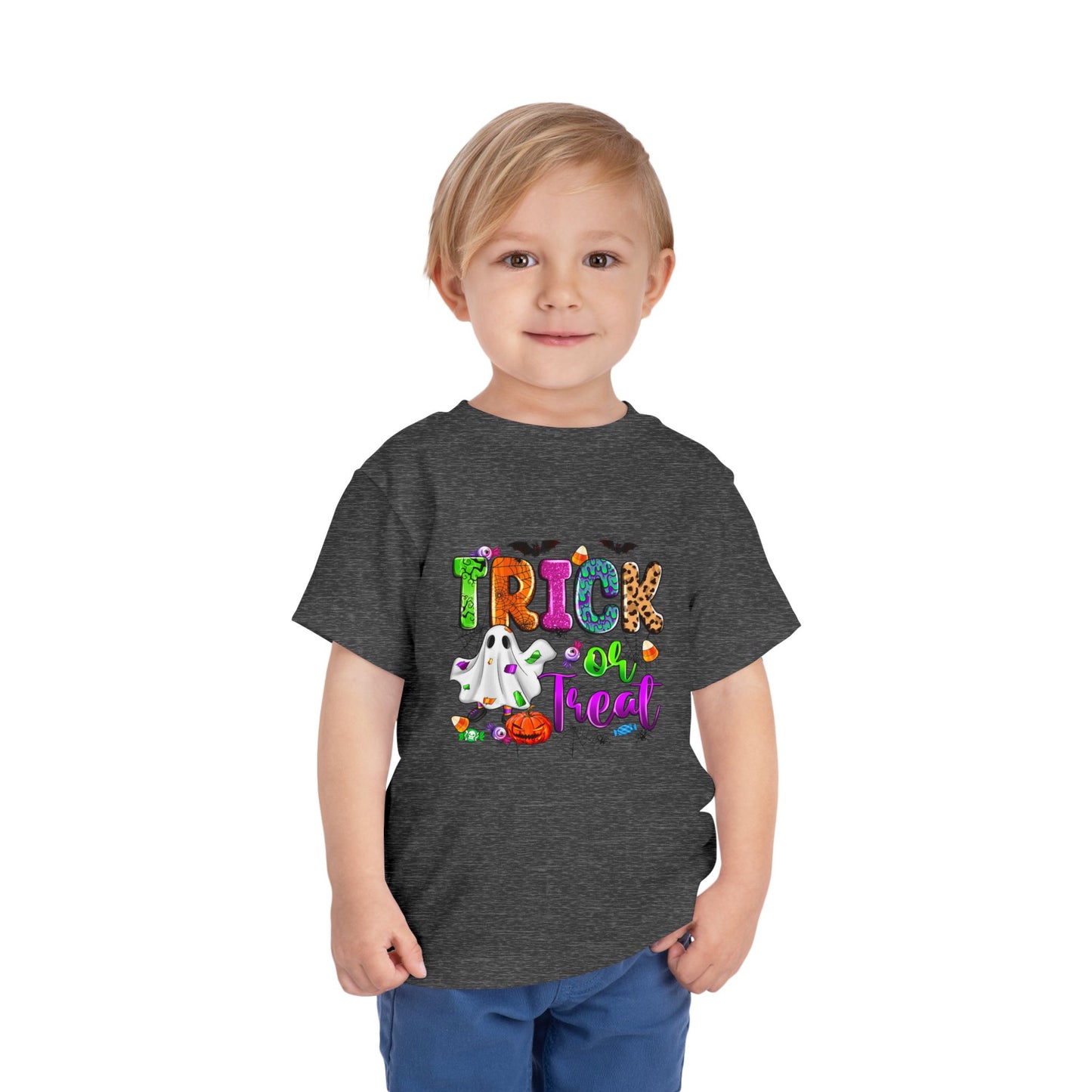 Trick or Treat Toddler Short Sleeve Tee