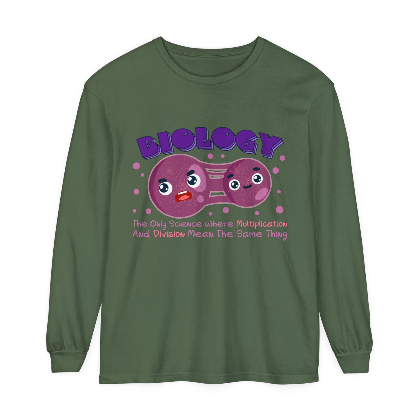 BIOLOGY Long Sleeve T-Shirt