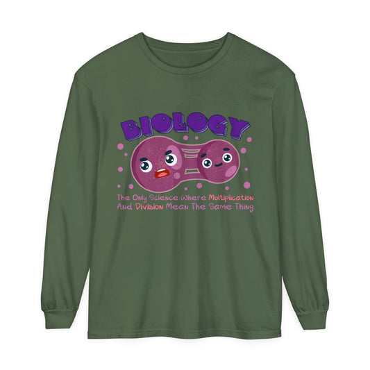 BIOLOGY Long Sleeve T-Shirt