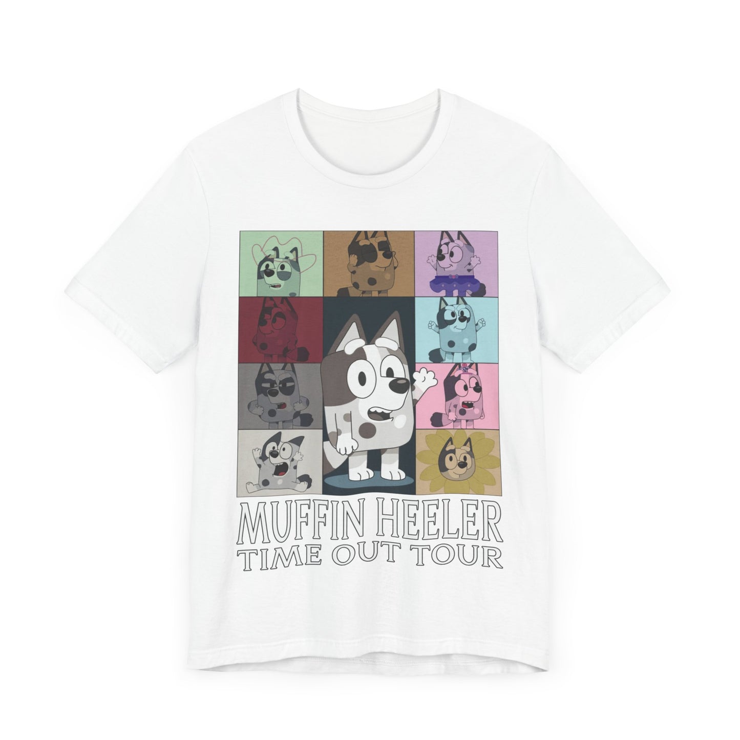 Muffin Heeler Time Out Tour Jersey Short Sleeve Tee