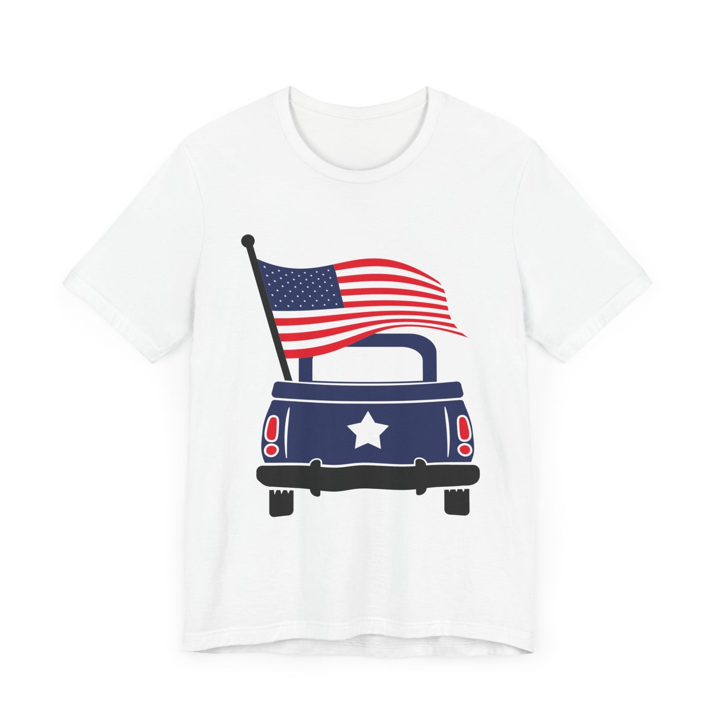 Flag & Truck Jersey Short Sleeve Tee