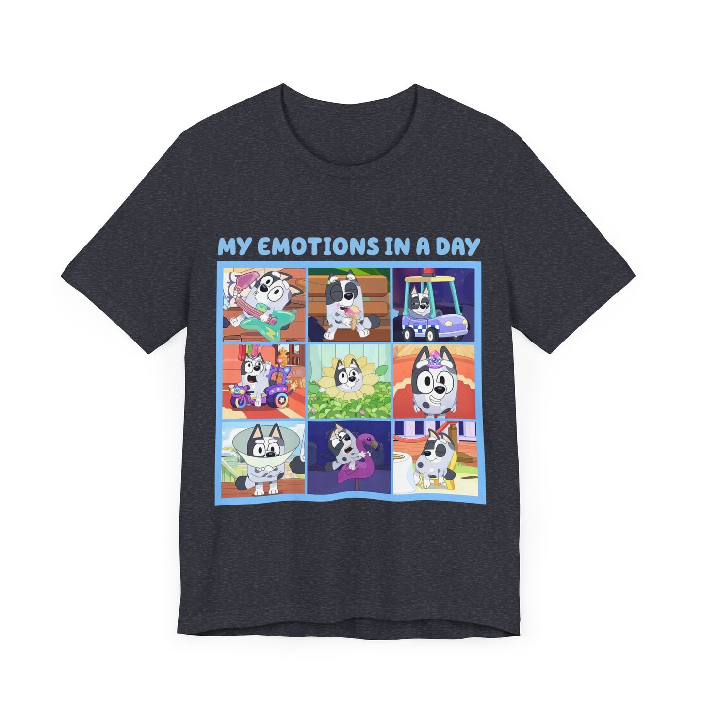 My Emotions in a Day Short Sleeve Tee