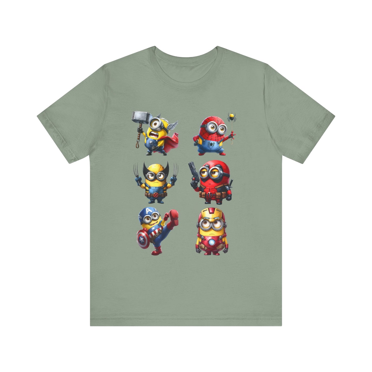 Marvel Minions Jersey Short Sleeve Tee