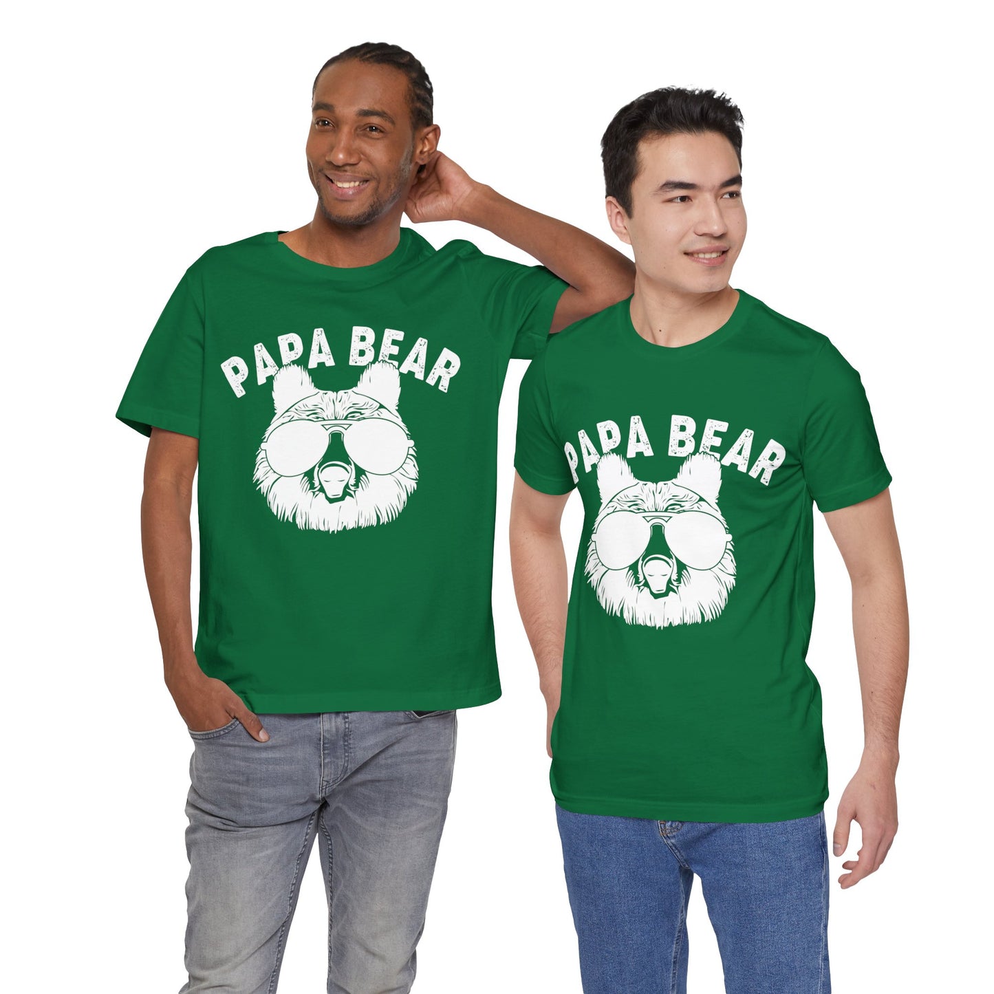 Papa Bear Jersey Short Sleeve Tee