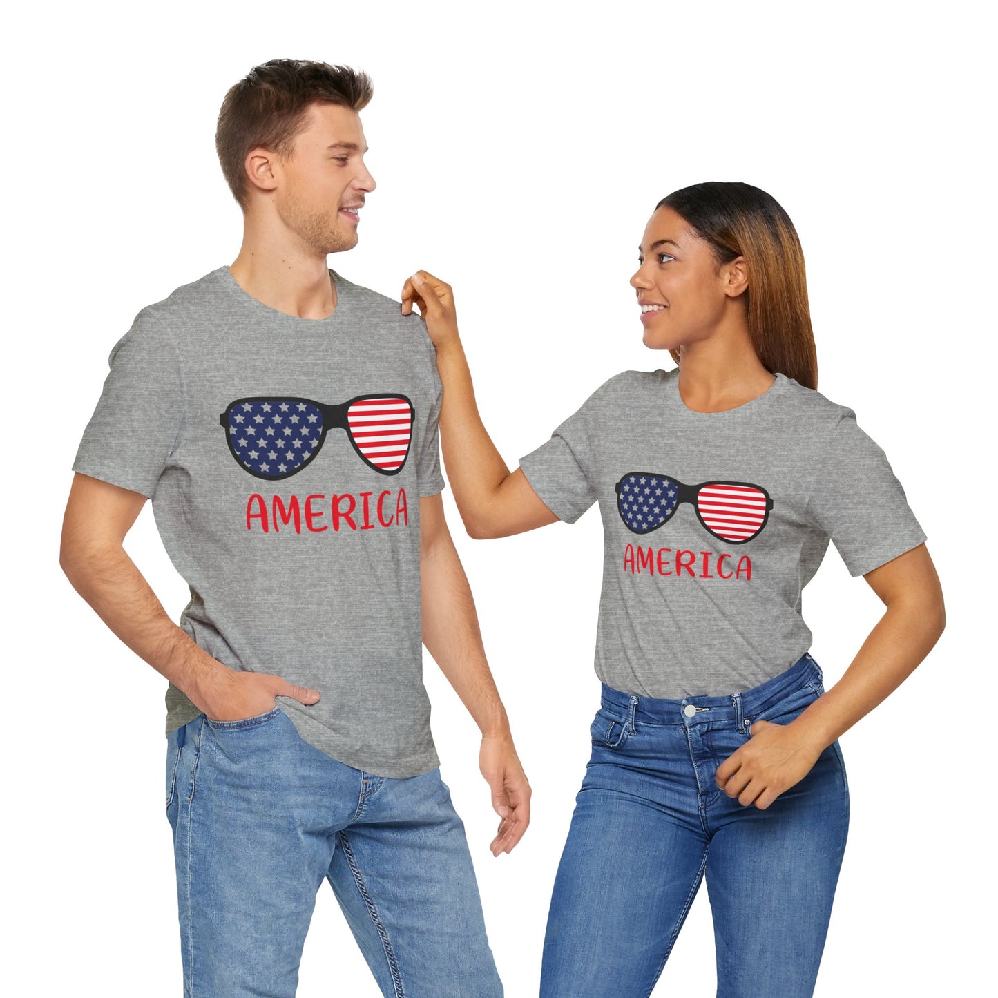 America Jersey Short Sleeve Tee