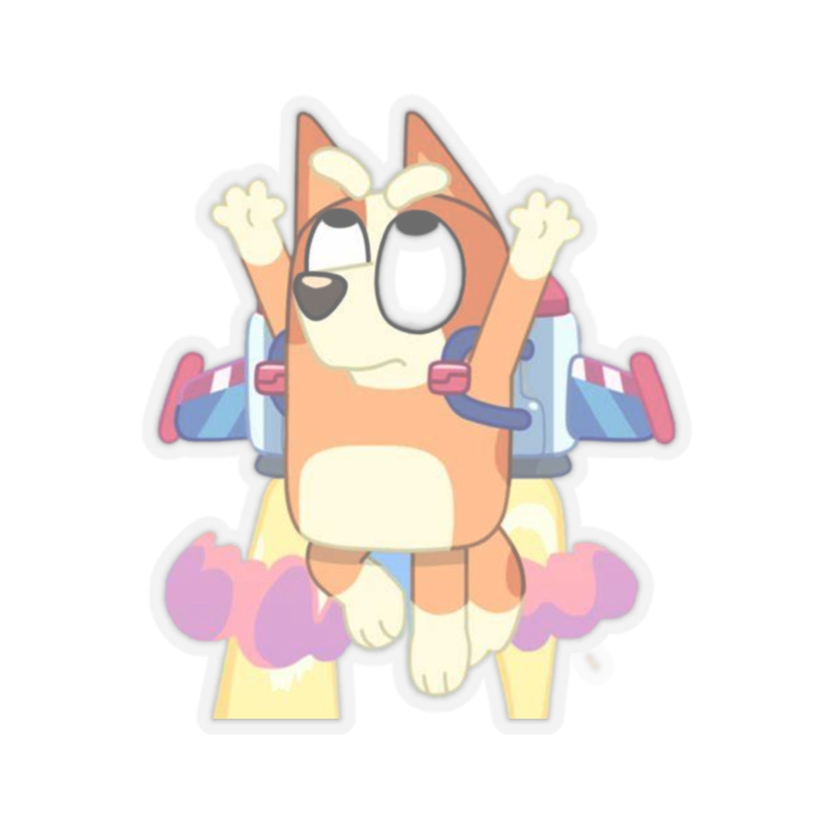 Jet Pack Bingo Kiss-Cut Stickers