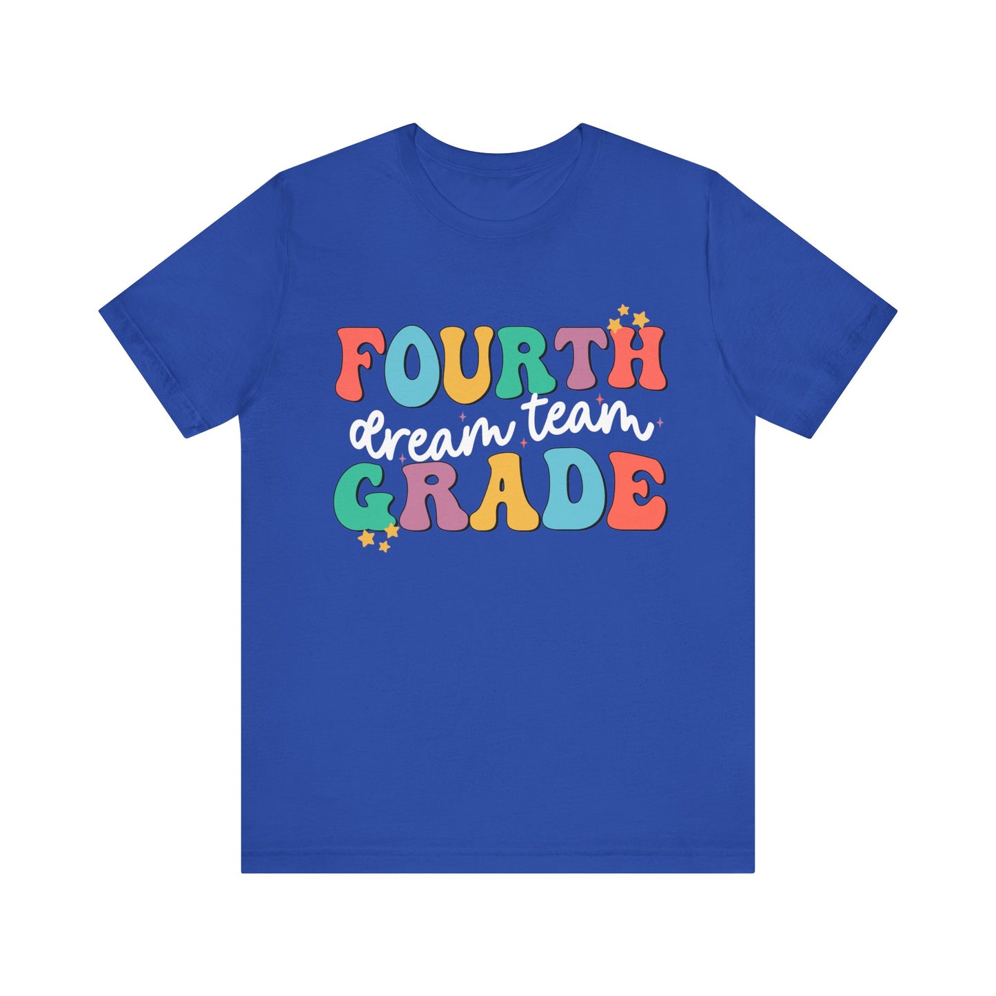 Fourth Grade Dream Team Jersey Short Sleeve Tee