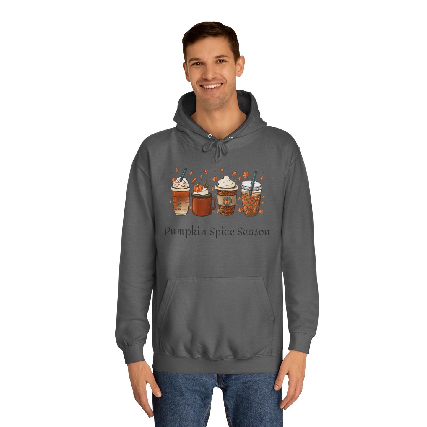 Pumpkin Spice Season College Hoodie