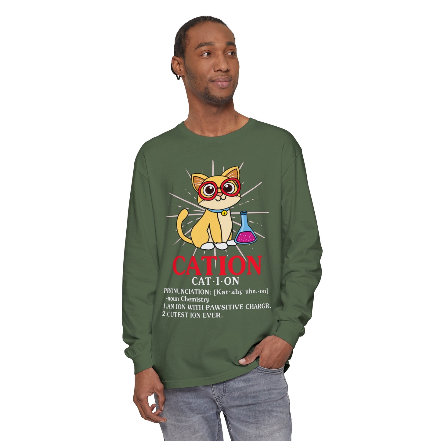 Cat-Ion Long Sleeve T-Shirt