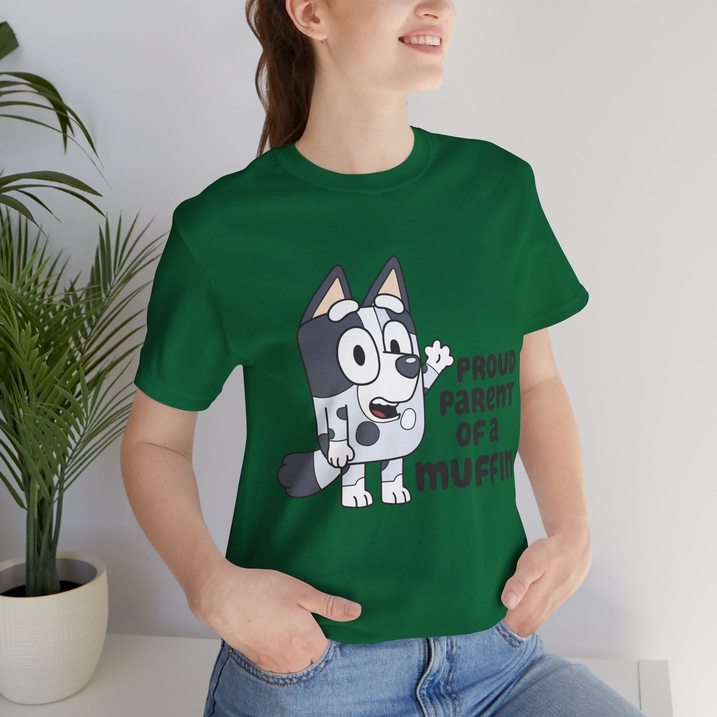 Proud Parent of a Muffin Short Sleeve Tee