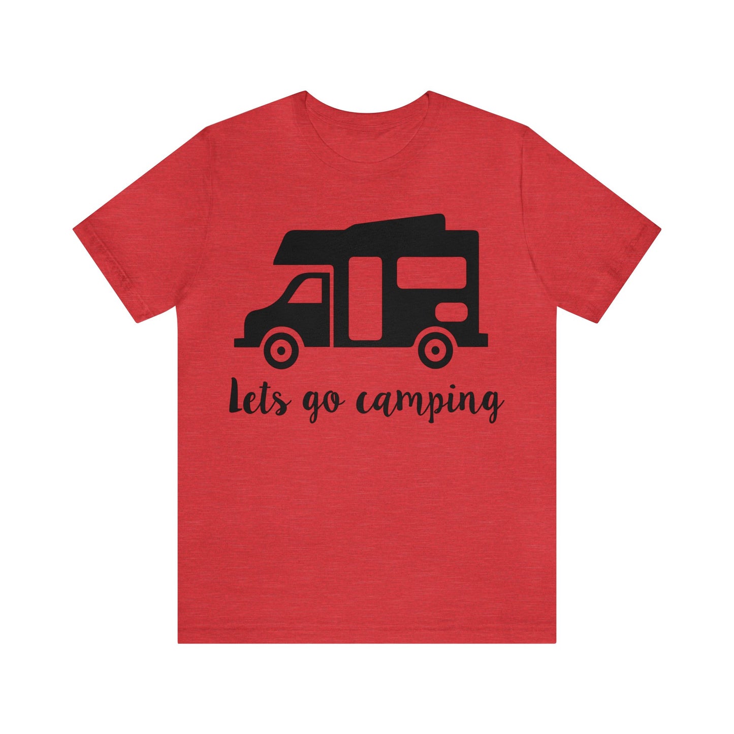 Let's Go Camping Short Sleeve Tshirt