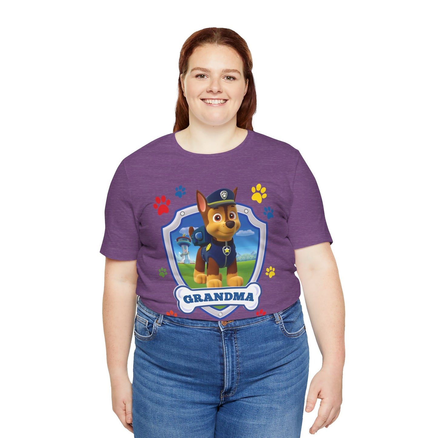 Grandma of the Birthday Boy Jersey Short Sleeve Tee