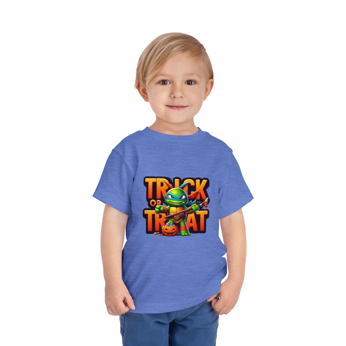 Trick or Treat Ninja Turtle Toddler Short Sleeve Tee