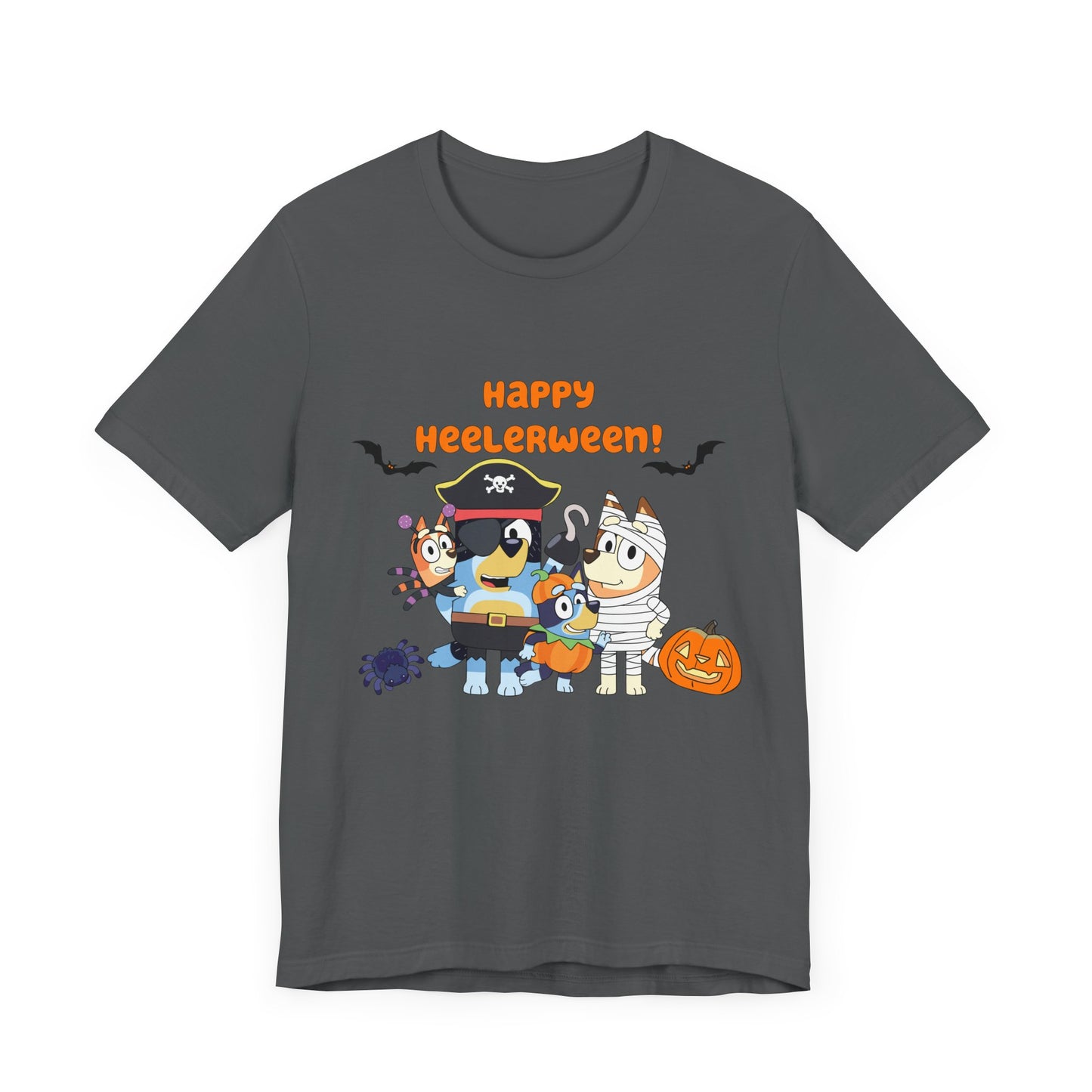 Happy Heelerween Jersey Short Sleeve Tee