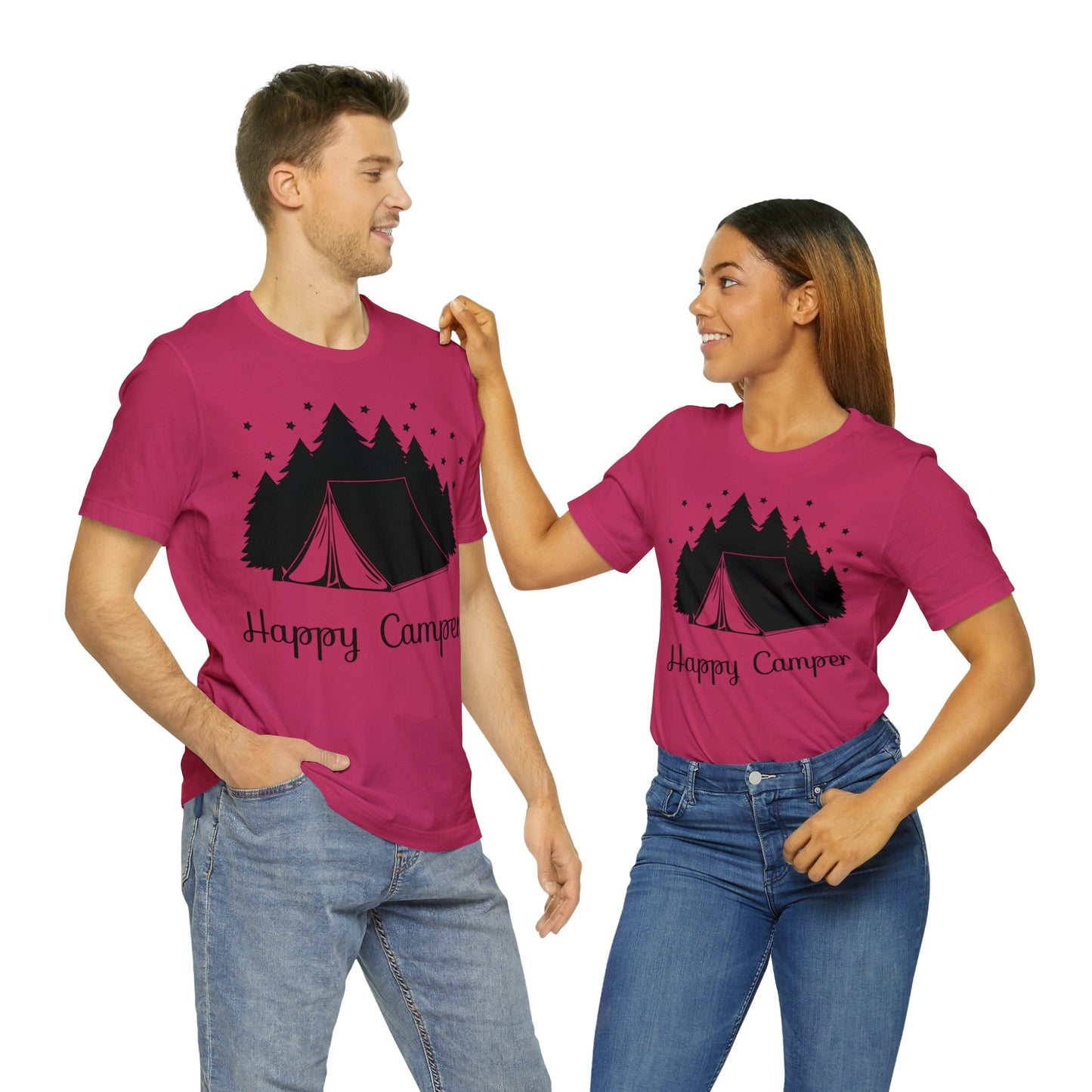 Happy Camper Short Sleeve Tshirt