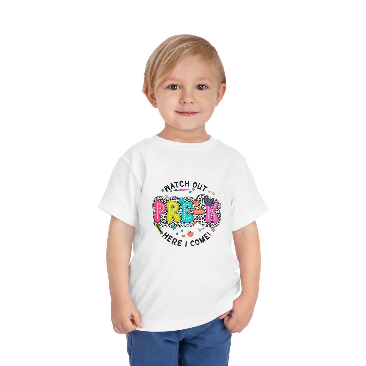 Watch Out Pre-K Toddler Short Sleeve Tee