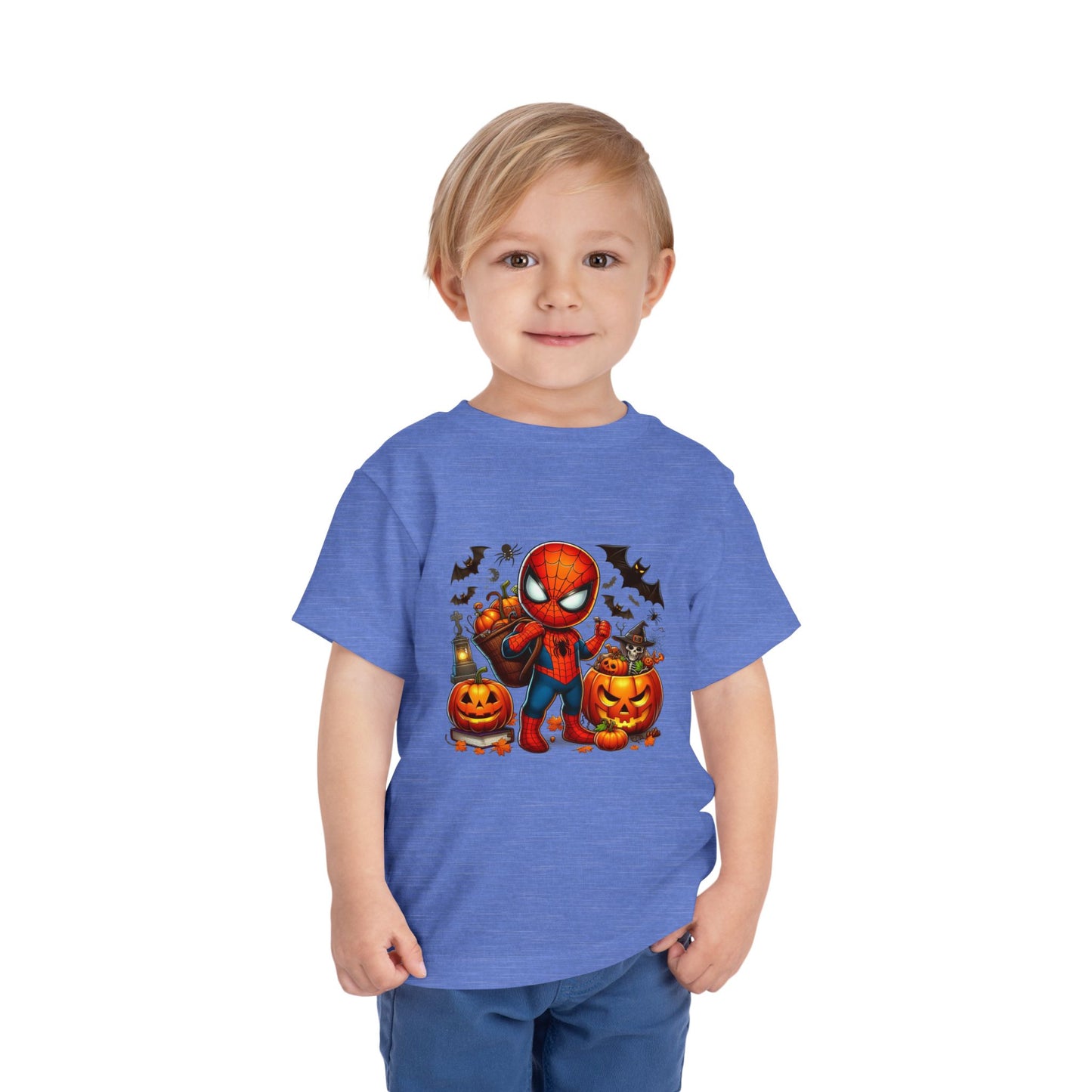 Spiderman Trick or Treat Toddler Short Sleeve Tee
