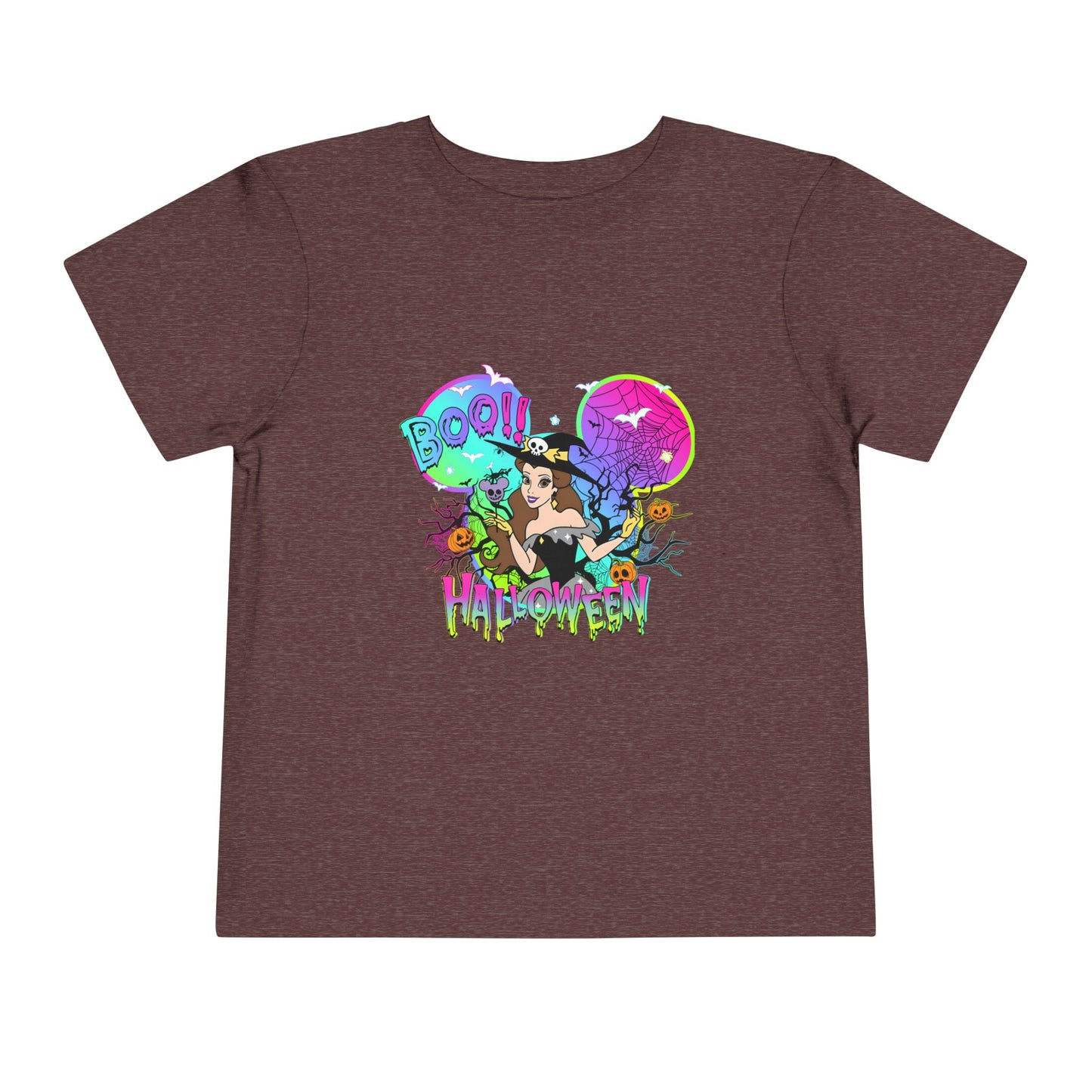 Belle Boo! Halloween Toddler Short Sleeve Tee