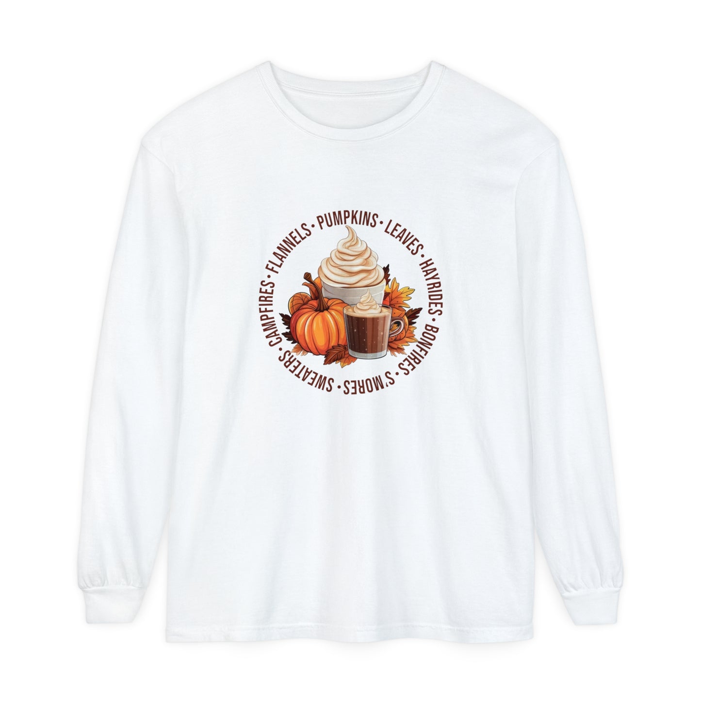 Circle of Fall Long Sleeve T-Shirt