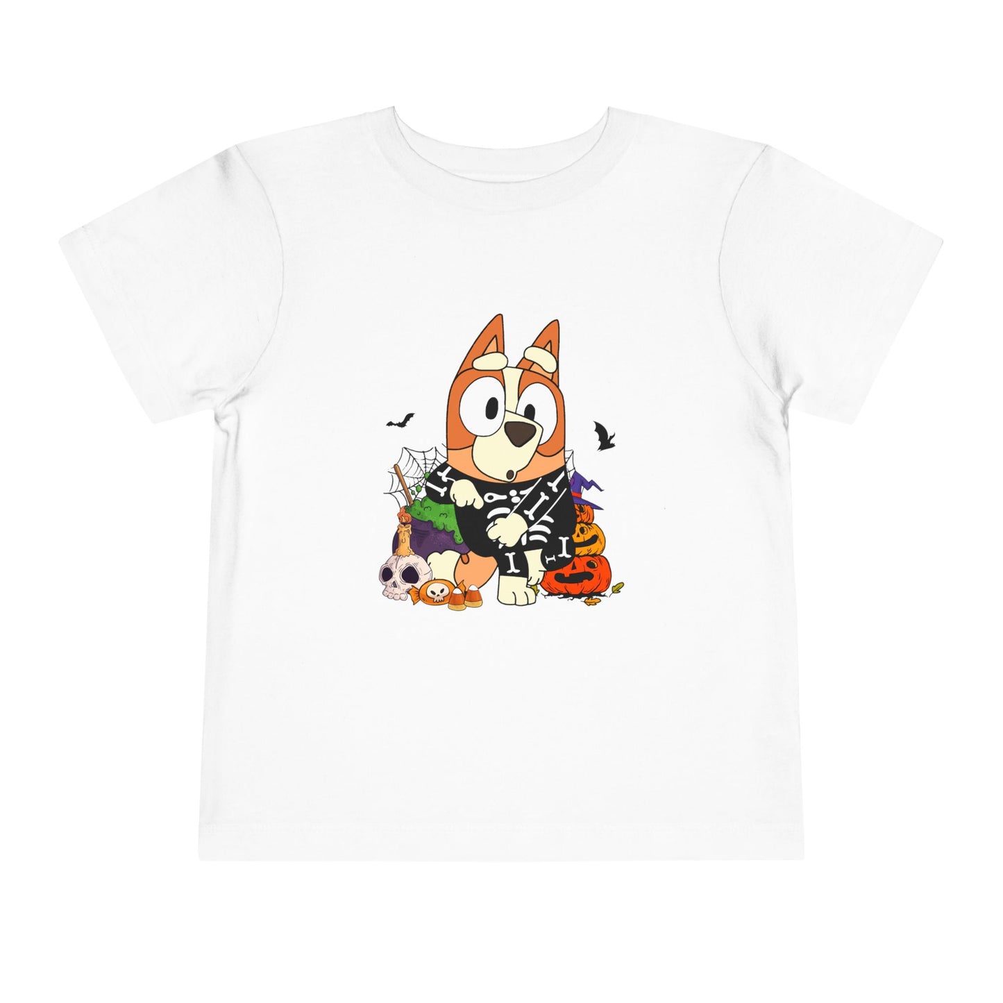 Bingo Halloween Toddler Short Sleeve Tee