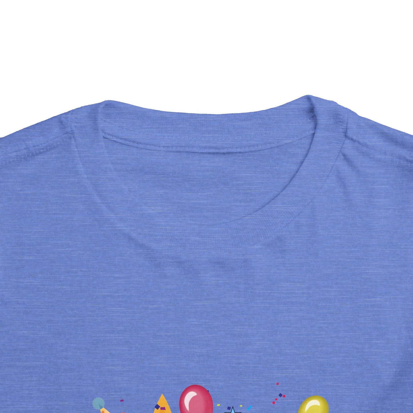 4th Birthday Toddler Short Sleeve Tee