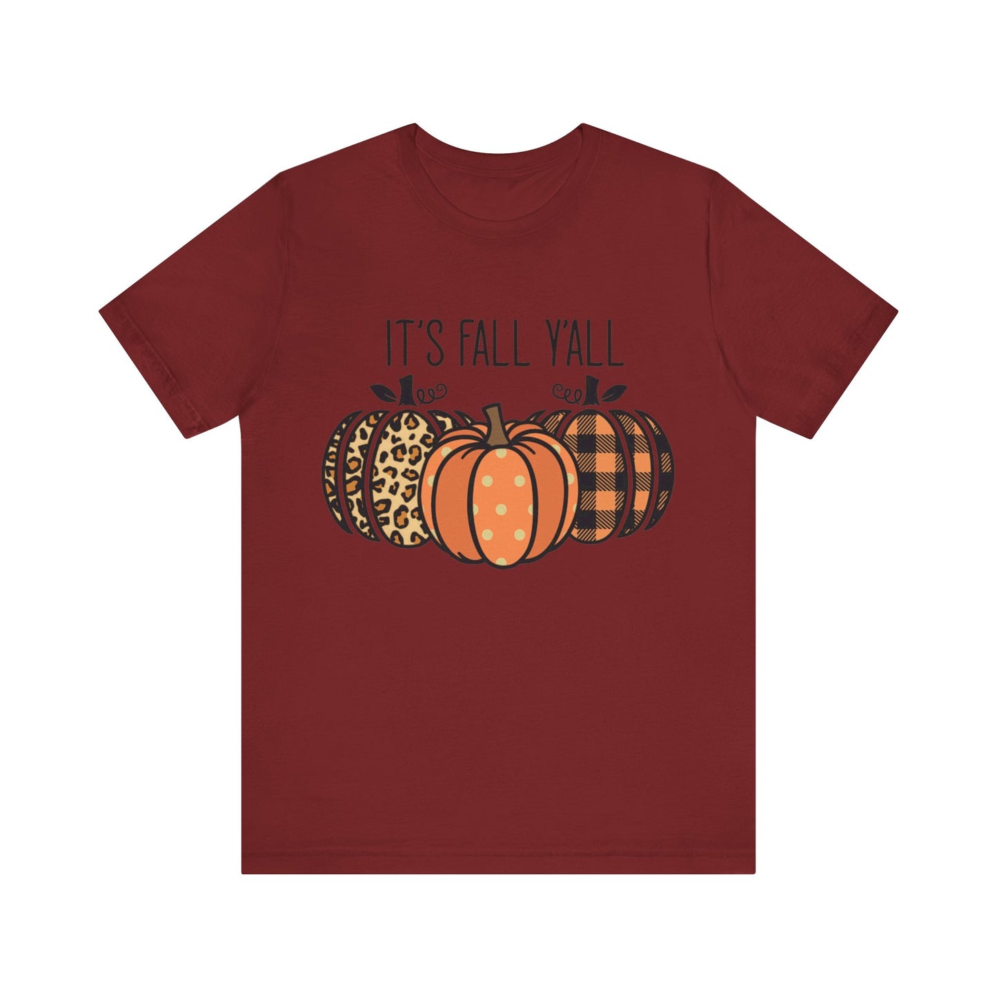 It's Fall Ya'll Jersey Short Sleeve Tee
