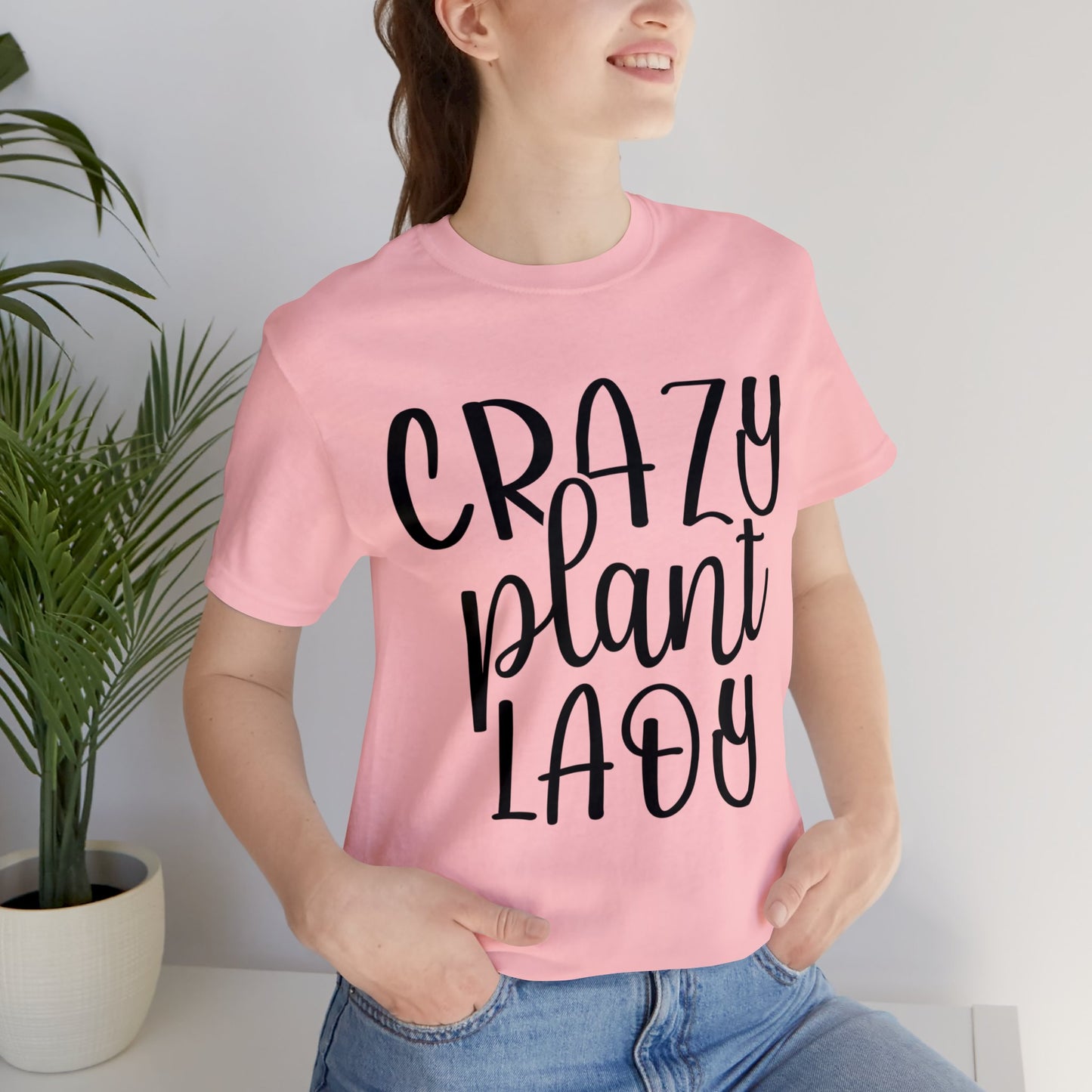 Crazy Plant Lady Short Sleeve Tee