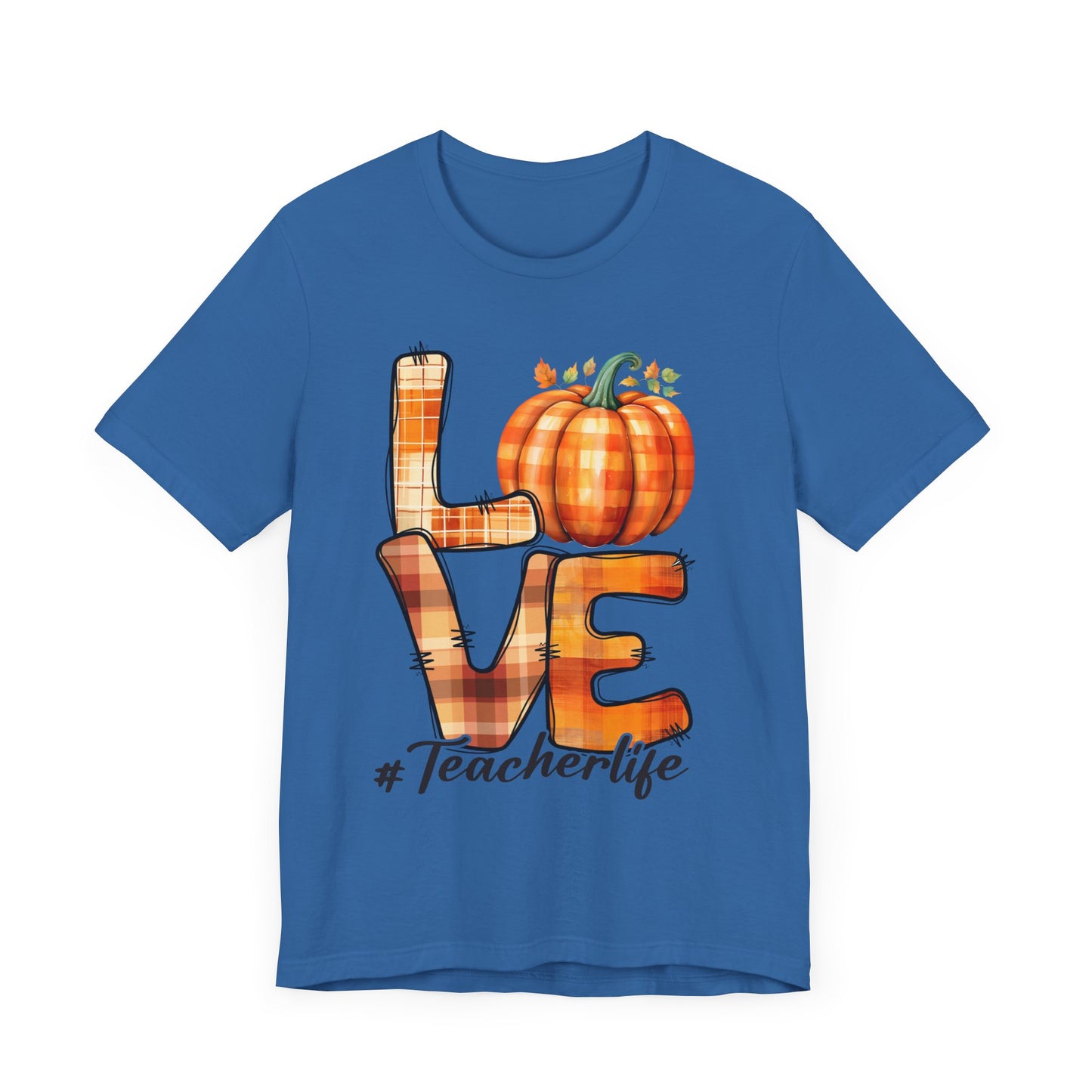 LOVE Teacher Life Jersey Short Sleeve Tee