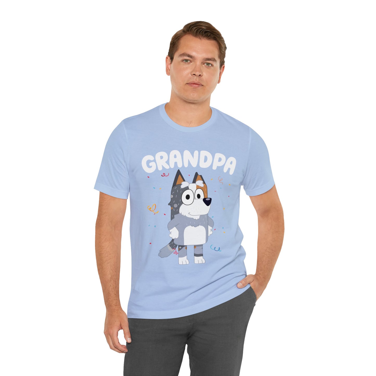 Grandpa Bluey Birthday Short sleeve Tshirt