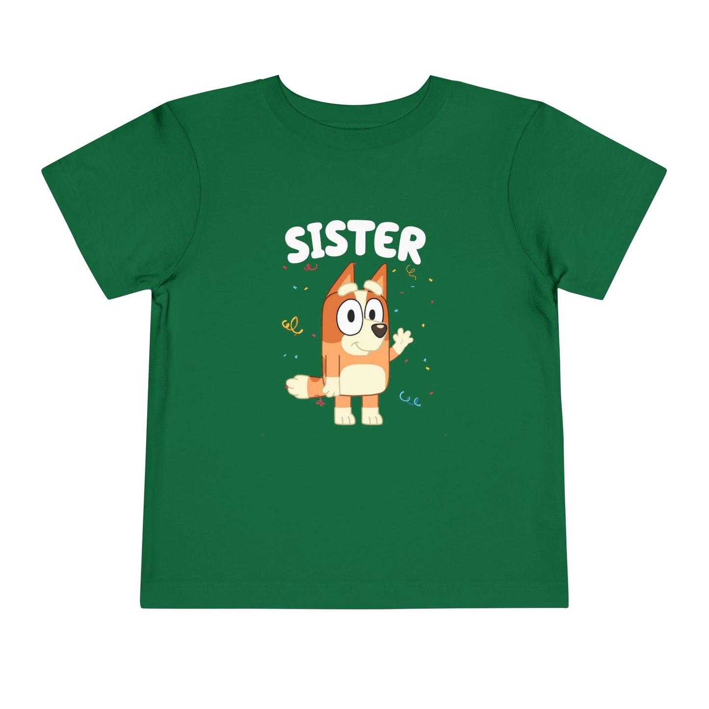 Sister Birthday Toddler Short Sleeve Tee