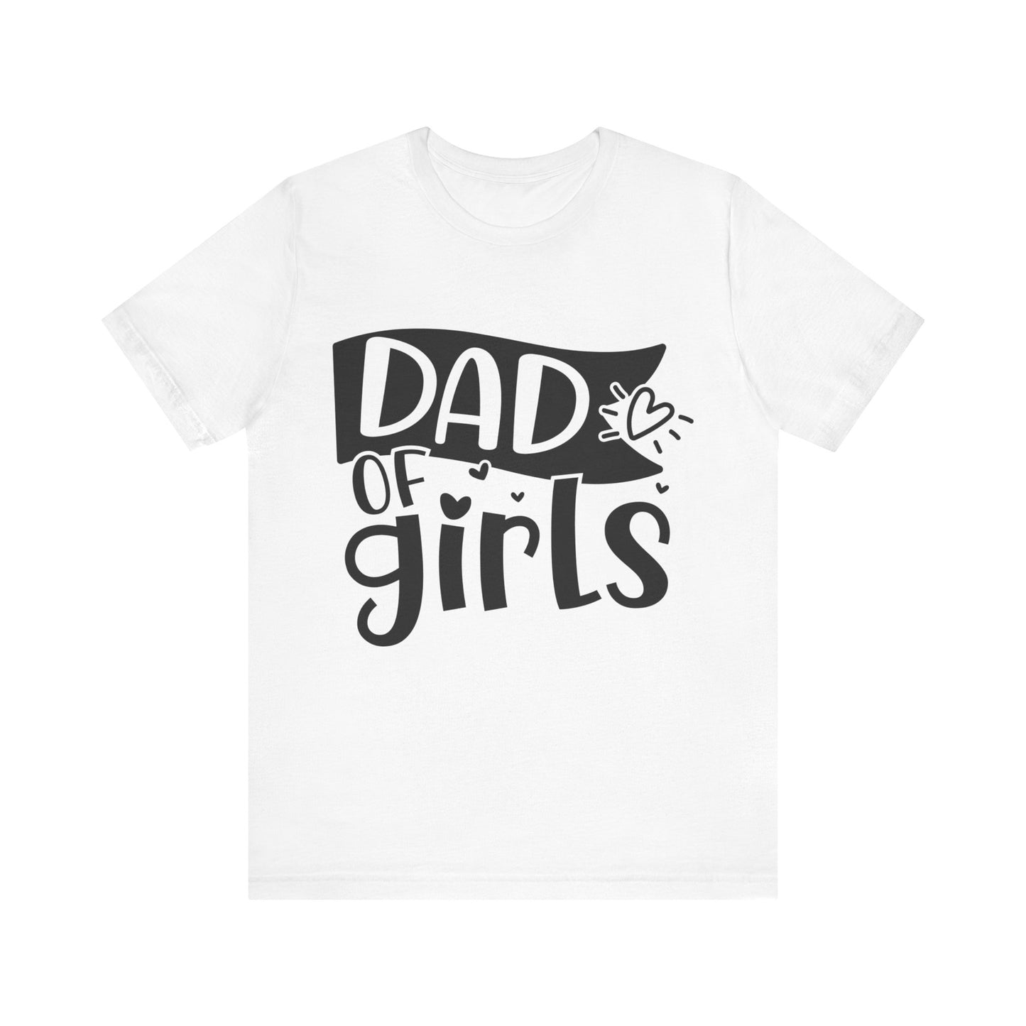 Dad of Girls Jersey Short Sleeve Tee