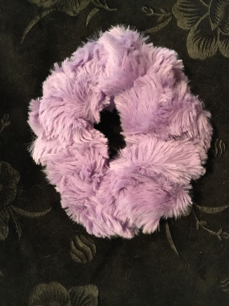 Minky scrunchies