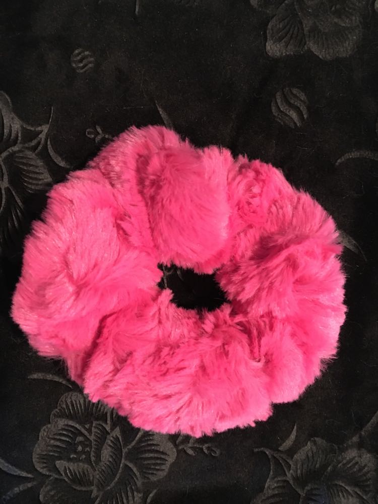 Minky scrunchies