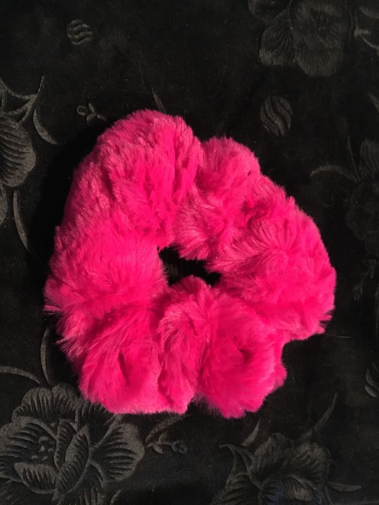 Minky scrunchies