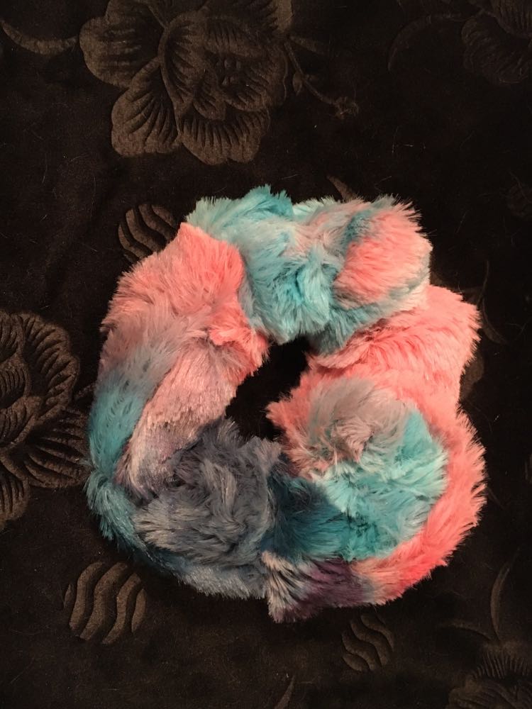 Minky scrunchies