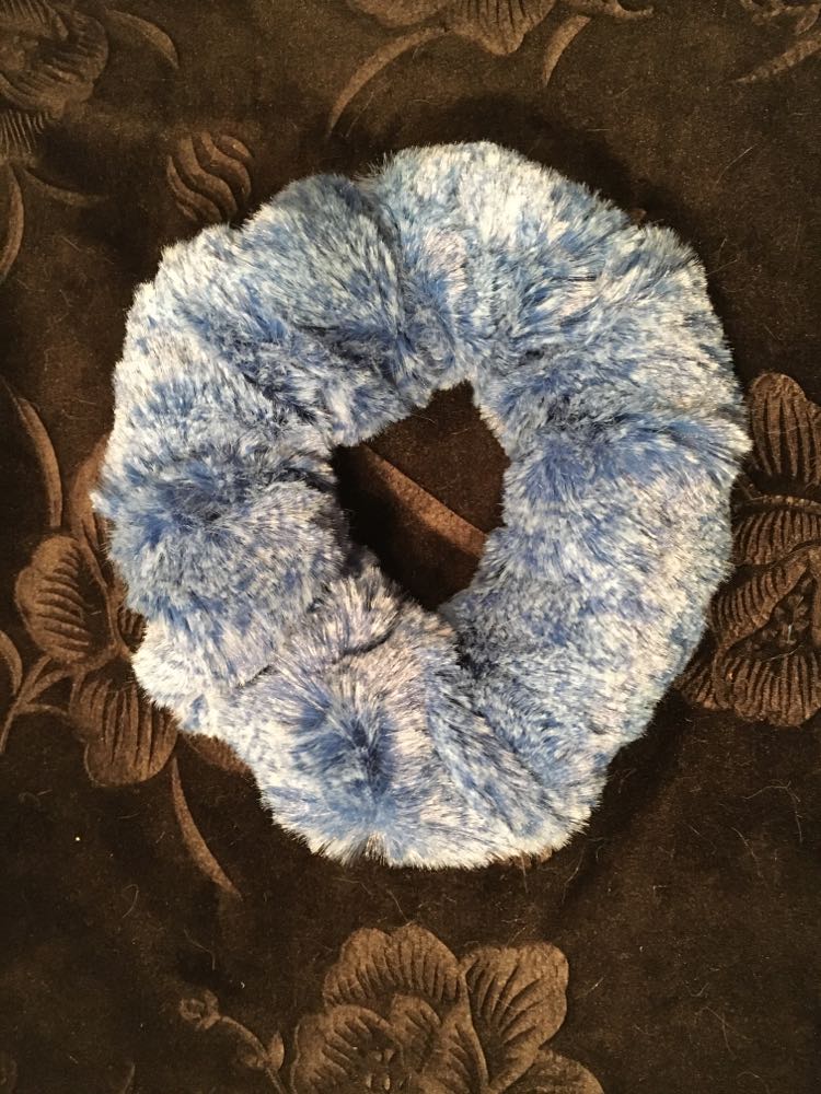 Minky scrunchies